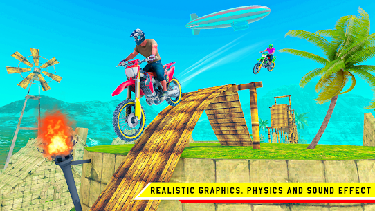 Stunt Bike 3D Race Apk Mod for Android [Unlimited Coins/Gems] 2