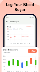 screenshot of Health Tracker: Blood Pressure