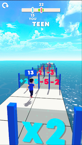 Android application Age runner screenshort