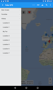 Fake GPS Screenshot