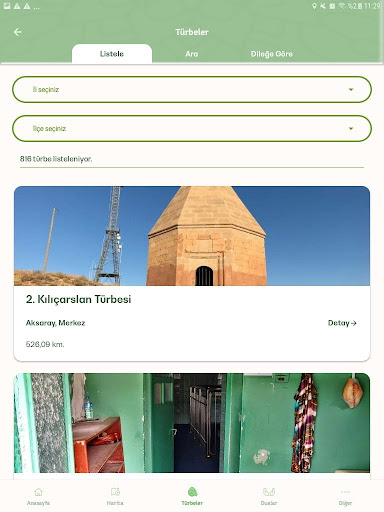 Evliyalar ve Türbeler