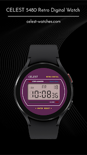 CELEST5480 Retro Digital Watch