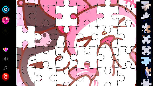 Kuromi jigsaw Game Puzzle