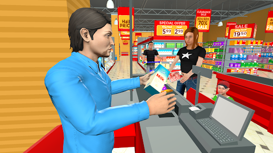Shopping Mom-Supermarket Sim