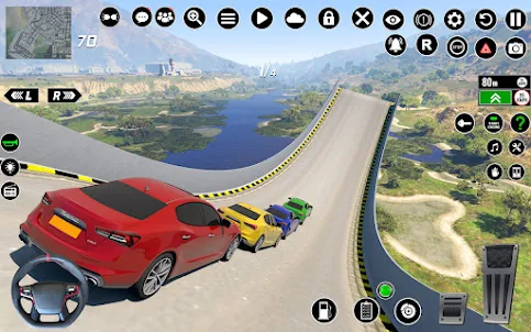 미친 자동차 충돌 시뮬레이터 게임