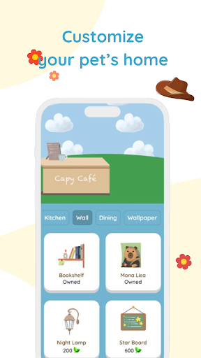 Screenshot of Capy Diet: Calorie Counter Pet