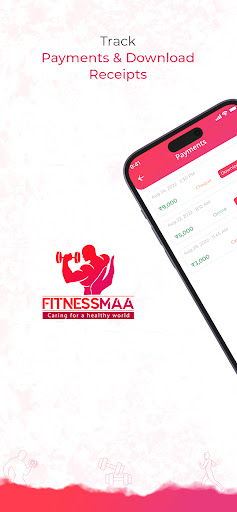 Android application FitnessMaa - User App screenshort