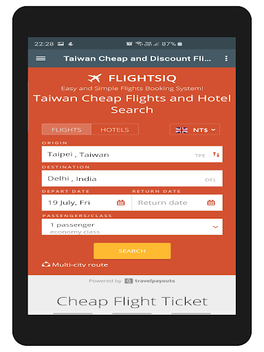 Cheap Flights Taiwan - FlightsIQ