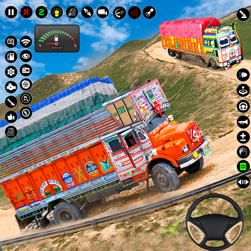 Indian Cargo Truck Indian Game logo