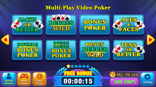 Video Poker Games - Multi Hand 13