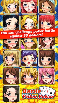 Video Poker :  Battle Poker - Screenshot 1