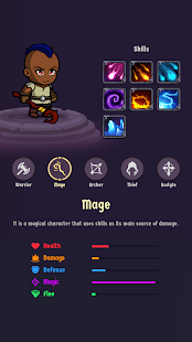 The Walking Hero (Auto Battle Idle RPG MMO Game) Varies with device screenshots 5
