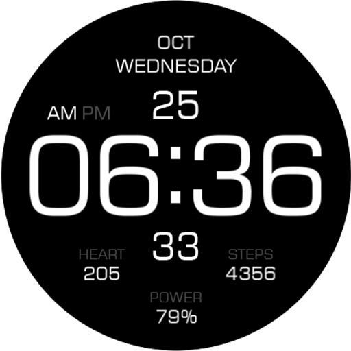 Key104 Digital Watch Face Download on Windows