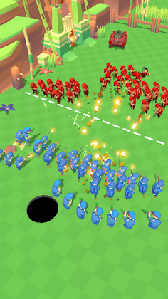 Hole Army 3D - Screenshot 2