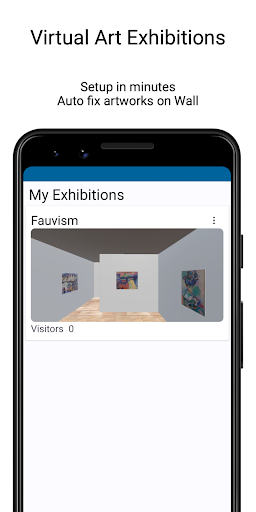 Android application Arte - Virtual Gallery screenshort