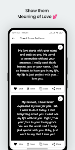 Love Letters - Love Messages