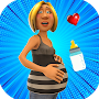 Pregnant Mother Simulator Game-Pregnant Mom & Baby