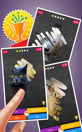 Scratch Game: Animals Quiz apkpoly screenshots 3