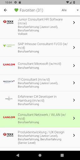 Jobbringer - Smarte Jobbörse Screenshot 4 - AppWisp.com