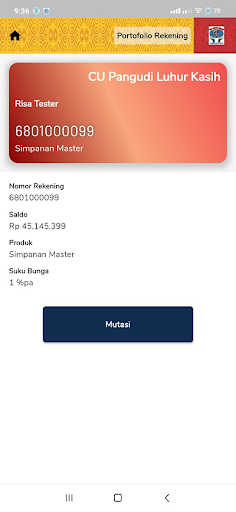 Escete - CU Pangudi Luhur Kasi Screen 3