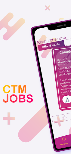 Android application CTM Jobs screenshort