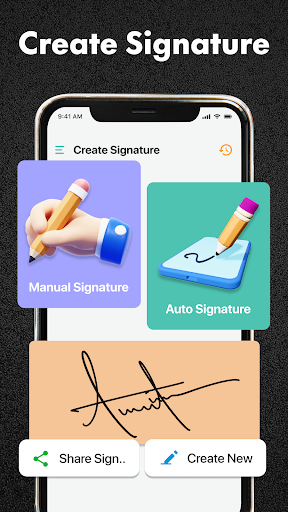 Android application Signature Maker screenshort