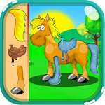 Animals puzzles for kids Apk