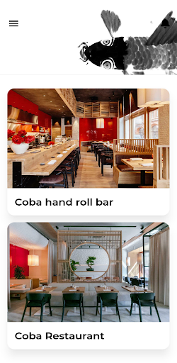 Android application Coba screenshort