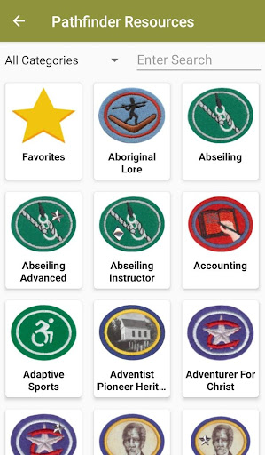 Pathfinder Resources & Honors Screen 2
