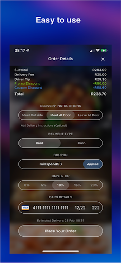 doorbell Food Groceries Retail Screen 3
