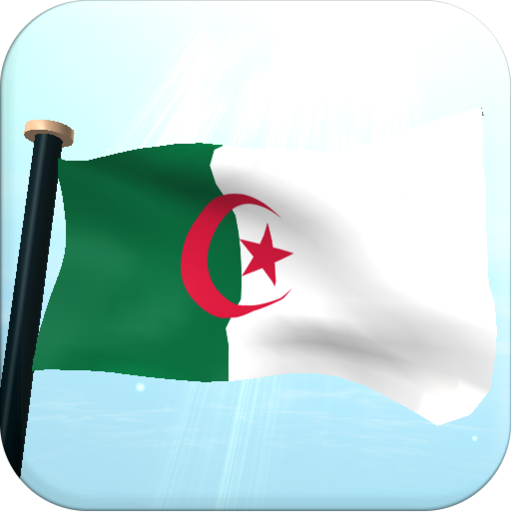 알제리 국기 3D 무료 라이브 배경화면 - Google Play 앱