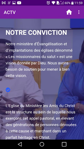 AC TV (les Amis du Christ) Screen 2