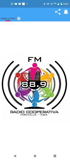Android application Radio Cooperativa Inriville screenshort