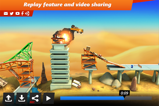 Bridge Constructor Stunts v4.2 APK (Full Version)