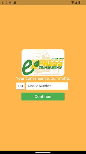 Android application e-agricom Express screenshort