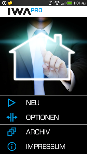 Android application IWA Pro Immobilienbewertung screenshort