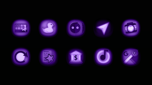 Ultraviolet Icon Pack Screen 2