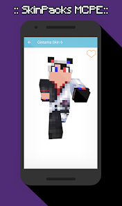 Imágen 2 Skinpacks Gintama for Minecraf android