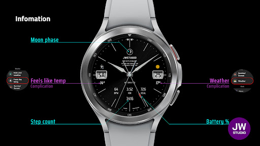 JW059 jwstudio watchface Screen 2