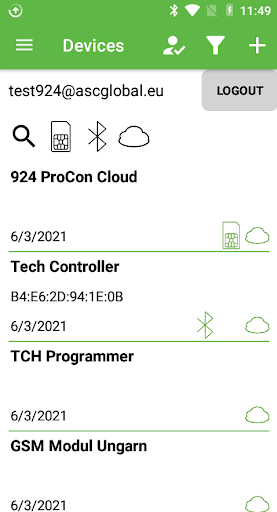 Cloud Manager Screen 2