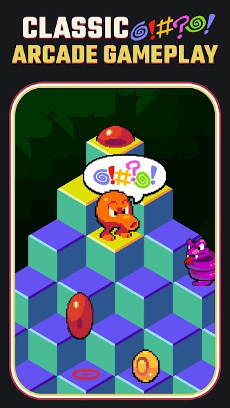 Q*bert - Classic Arcade Game 1.3.6 APK + Mod (Unlimited money / Free purchase / Unlocked) for Android