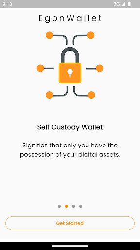 EgonWallet Screen 2