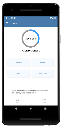 AMI Patient Diary App