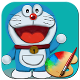 Draw Doraemon step by step icon