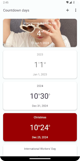 Countdown day Screen 2