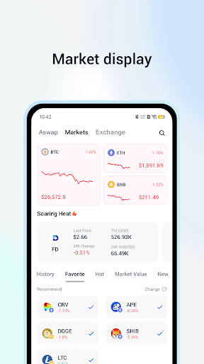 AScoin Wallet: Crypto & BTC Screen 2