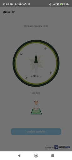 Qibla Direction Screen 3