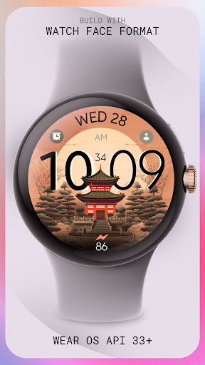 Full Moon digital watch face Screen 3