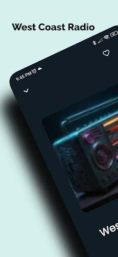 Android application West Coast Radio screenshort