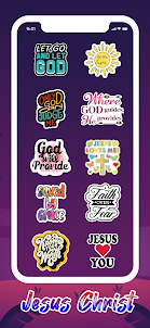 Jesus Christ Stickers for WA